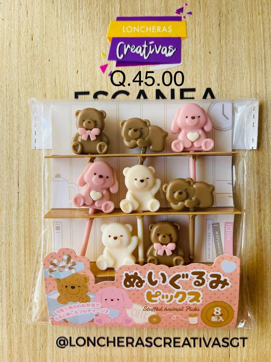 Picks de ositos de peluche